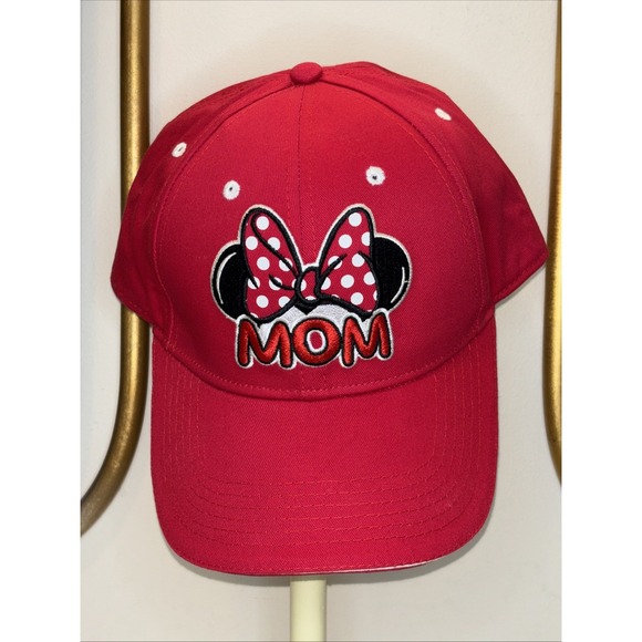 Disney Accessories - Disney Minnie Mouse Mom Baseball Cap Disneycore Theme Park Ready Family Style